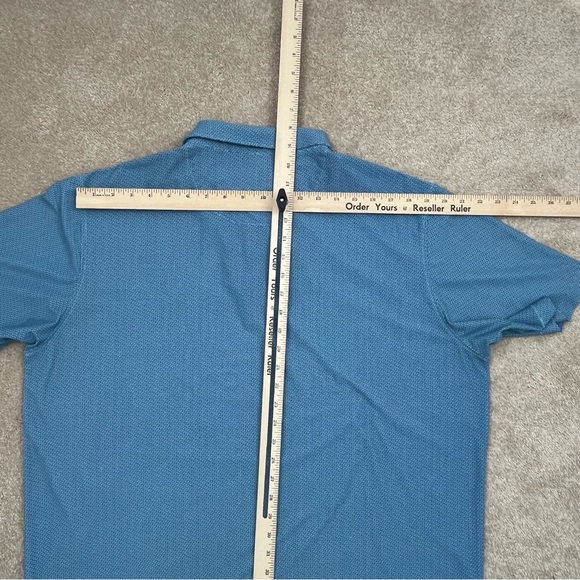 Peter Millar Polo Shirt Adult Extra Large Blue Summer Comfort Golf Preppy Men - Picture 12 of 14